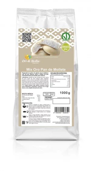 Mix oro pan de mollete 1kg Ori di sicilia
