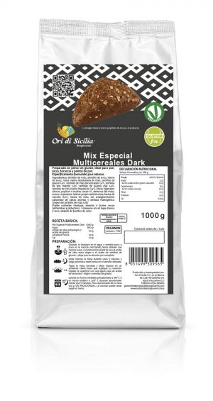Mix especial multicereales dark 1kg Ori di sicilia